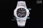 GR Factory Patek Philippe Nautilus 5712G Grey Moonphase Dial Stainless Steel Watch 